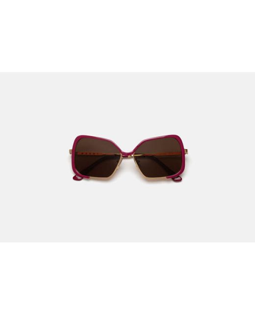 MARNI Unila Valley Burgundy Gold U25