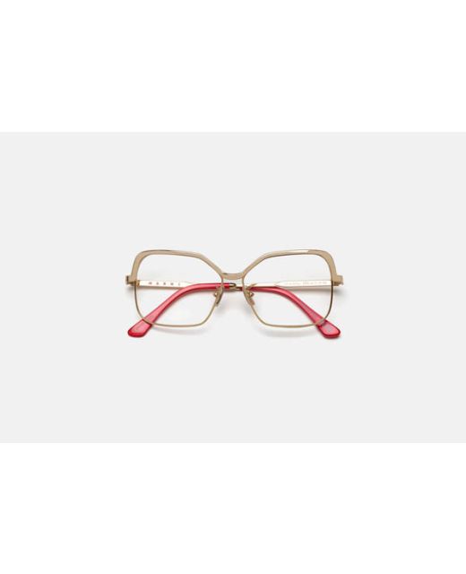 MARNI Unila Valley Optical Oro ZXN